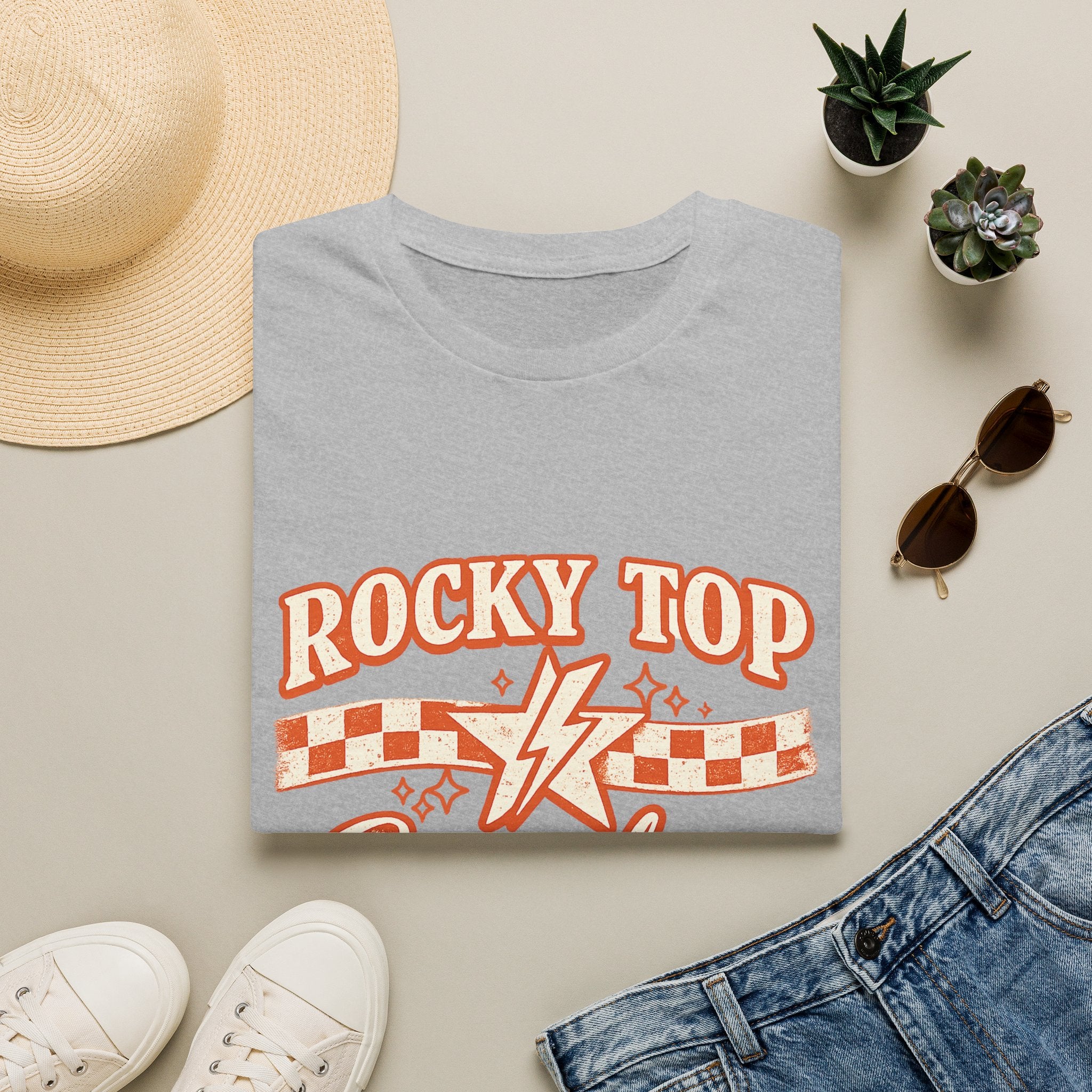 Rocky Top Saturdays T-Shirt — Vintage Tennessee Music & Tailgate Tee