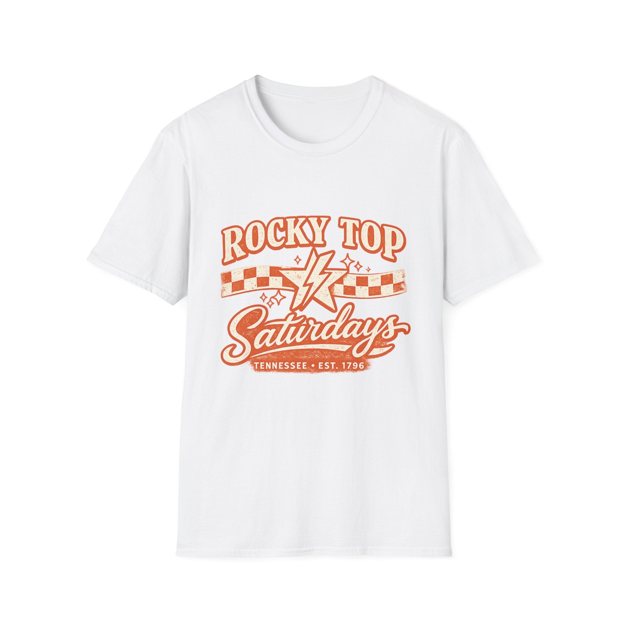 Rocky Top Saturdays T-Shirt — Vintage Tennessee Music & Tailgate Tee