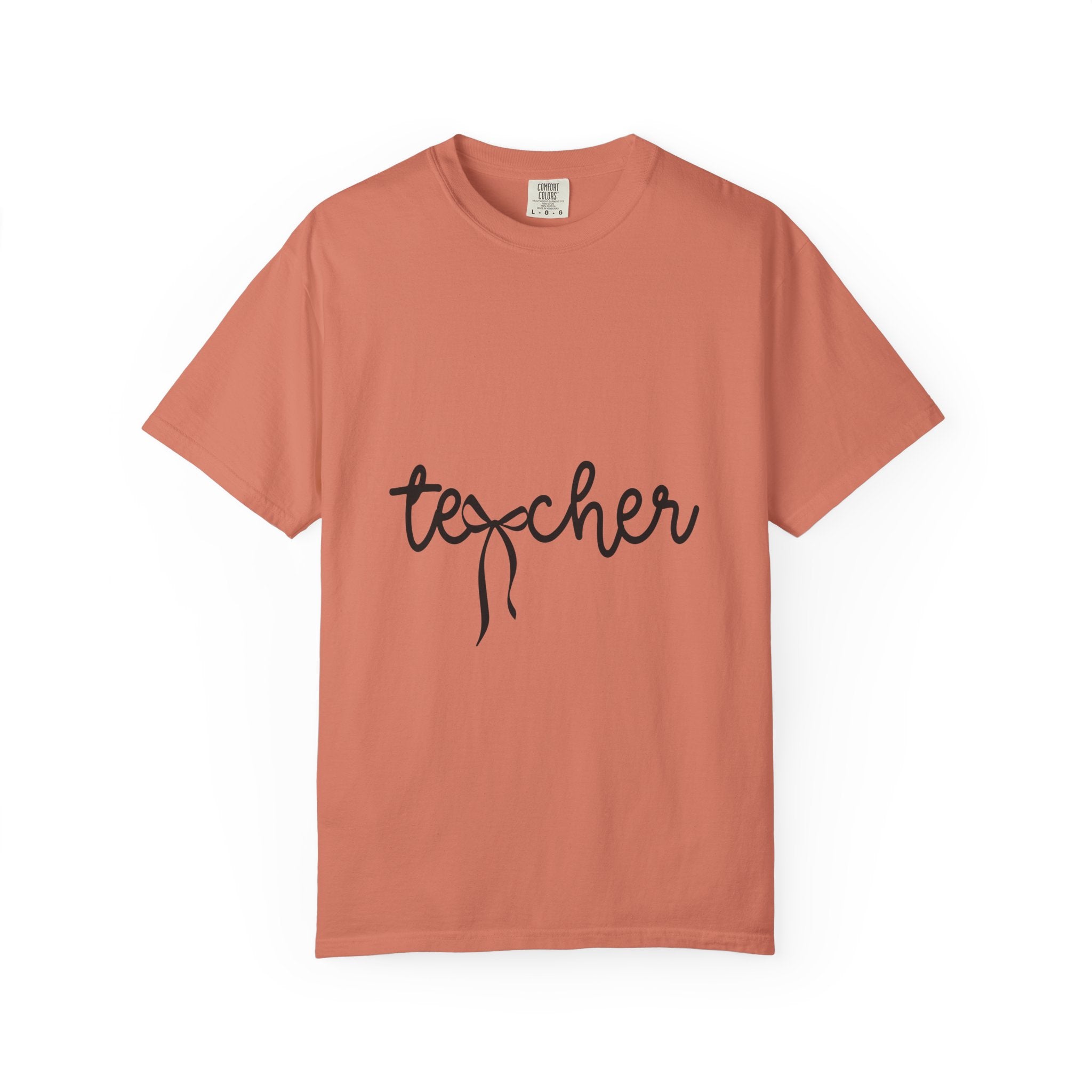 "Handwritten" Teacher Bow Tee 🎀