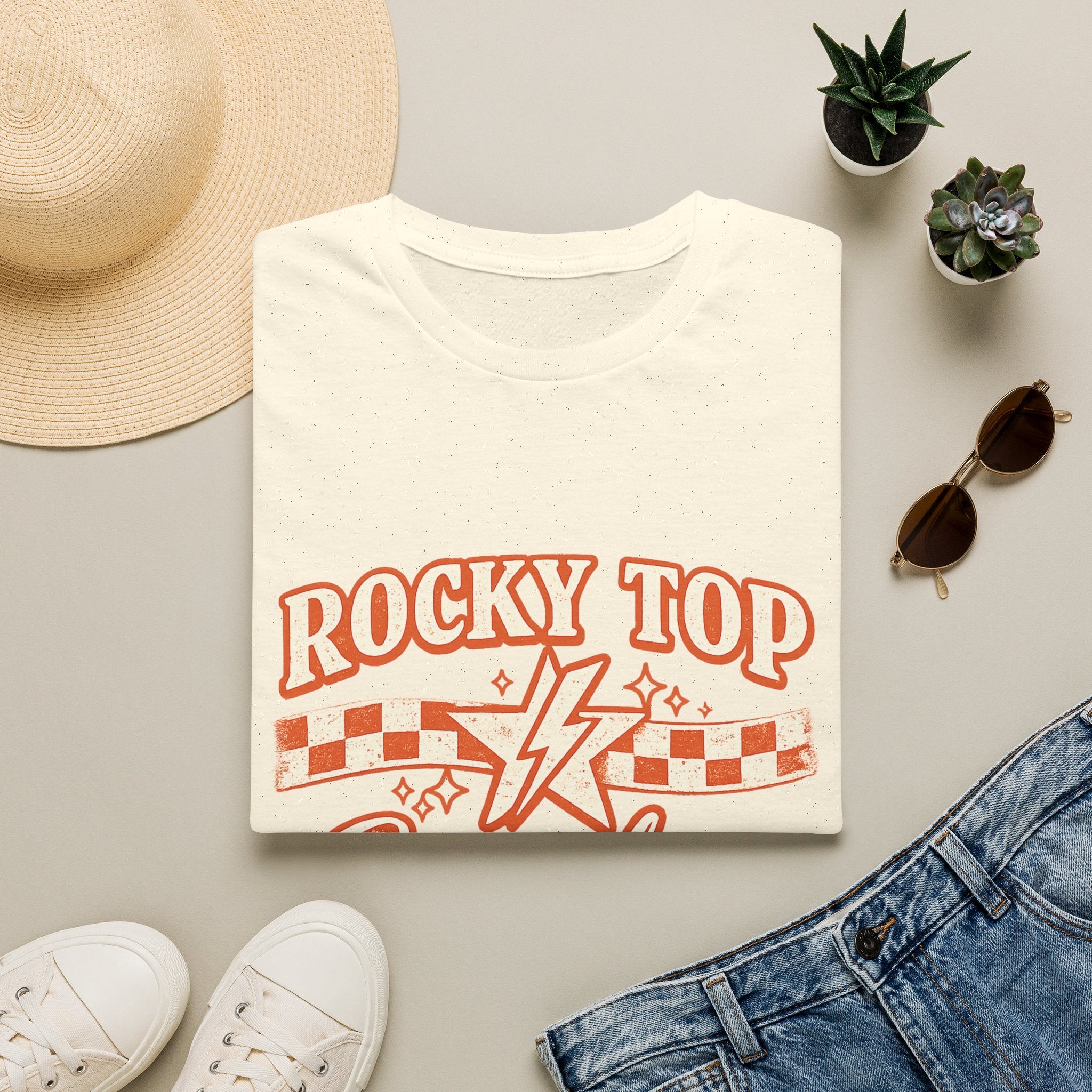 Rocky Top Saturdays T-Shirt — Vintage Tennessee Music & Tailgate Tee