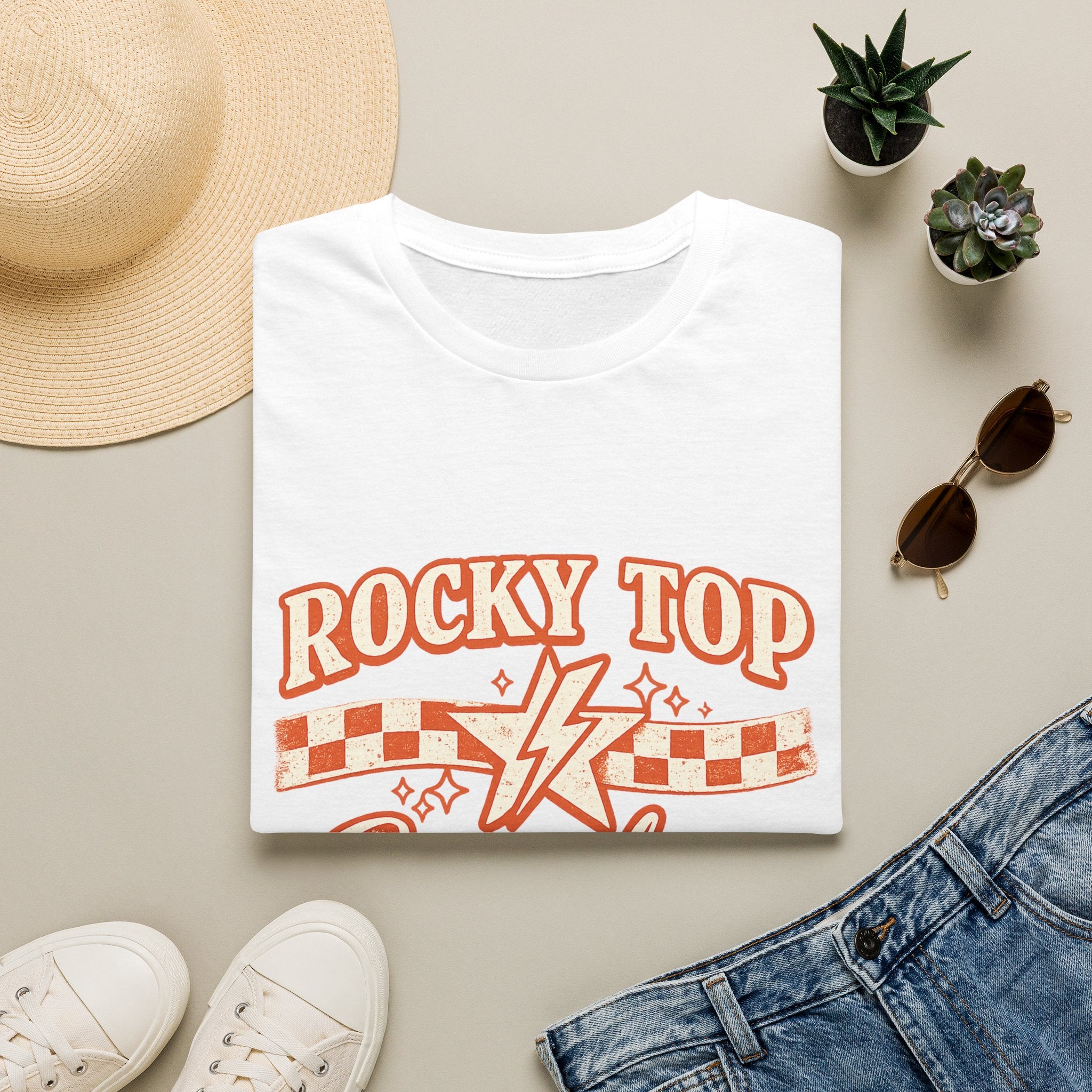 Rocky Top Saturdays T-Shirt — Vintage Tennessee Music & Tailgate Tee