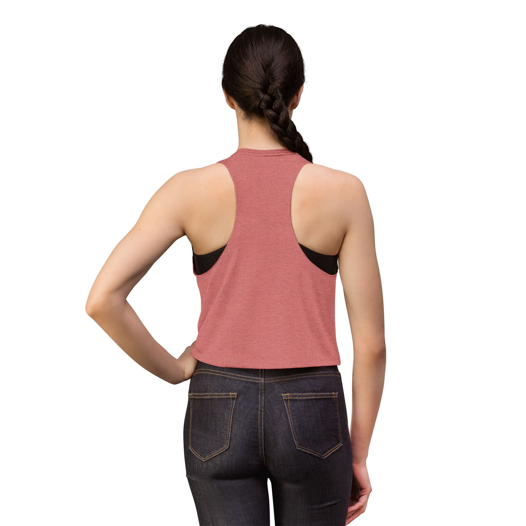 Torn Down Built Stronger Crop Top — Isaiah 61:4 Christian Faith Tank