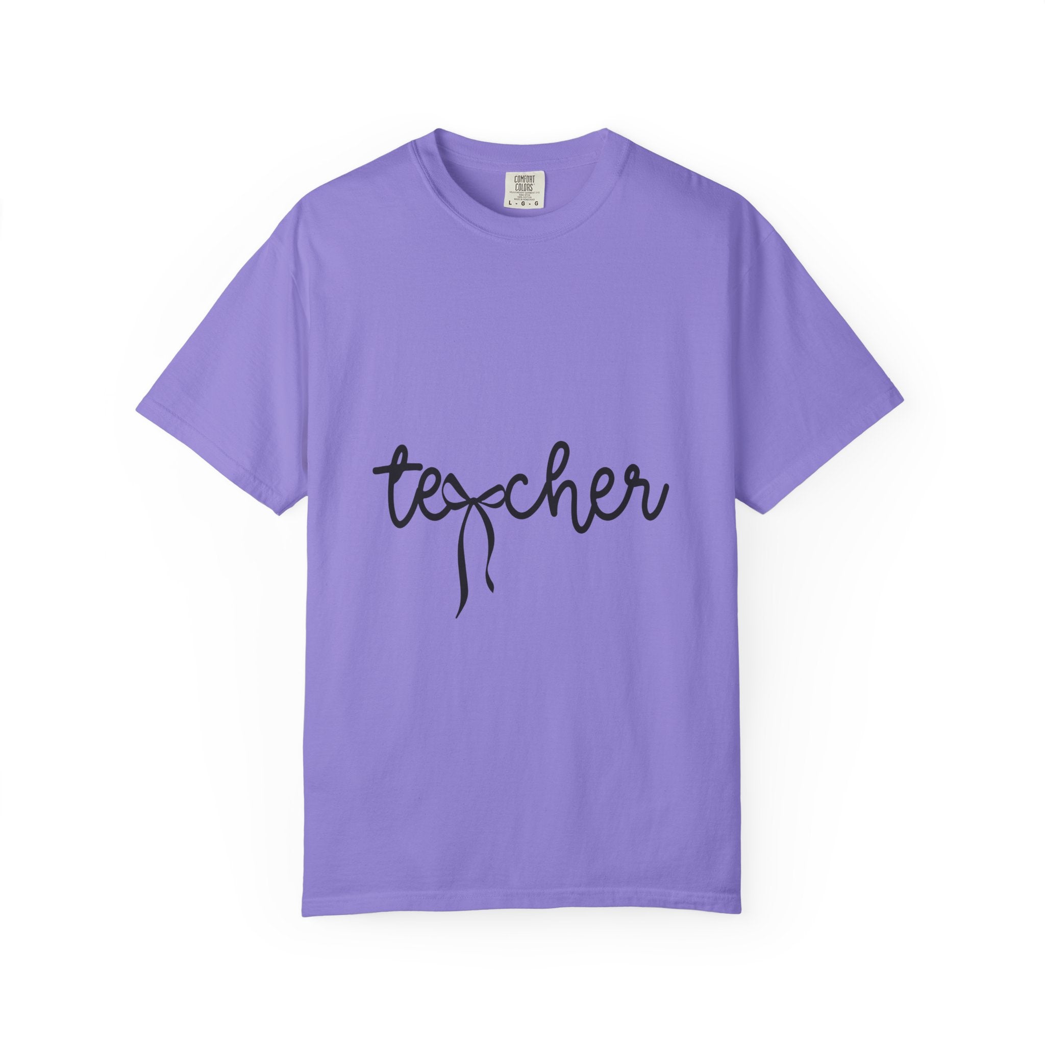 "Handwritten" Teacher Bow Tee 🎀