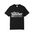Teacher: Some Days I Rock It, Some Days It Rocks Me Vintage Tee