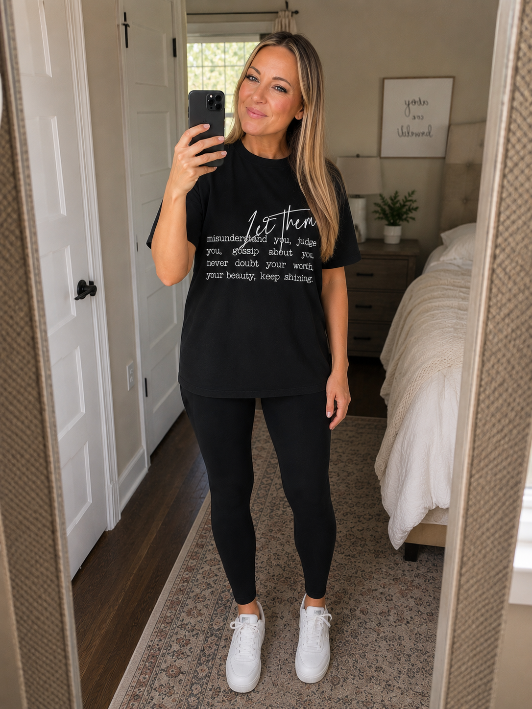 Copy of Inspirational "Let Them" T-Shirt — Motivational Script Tee