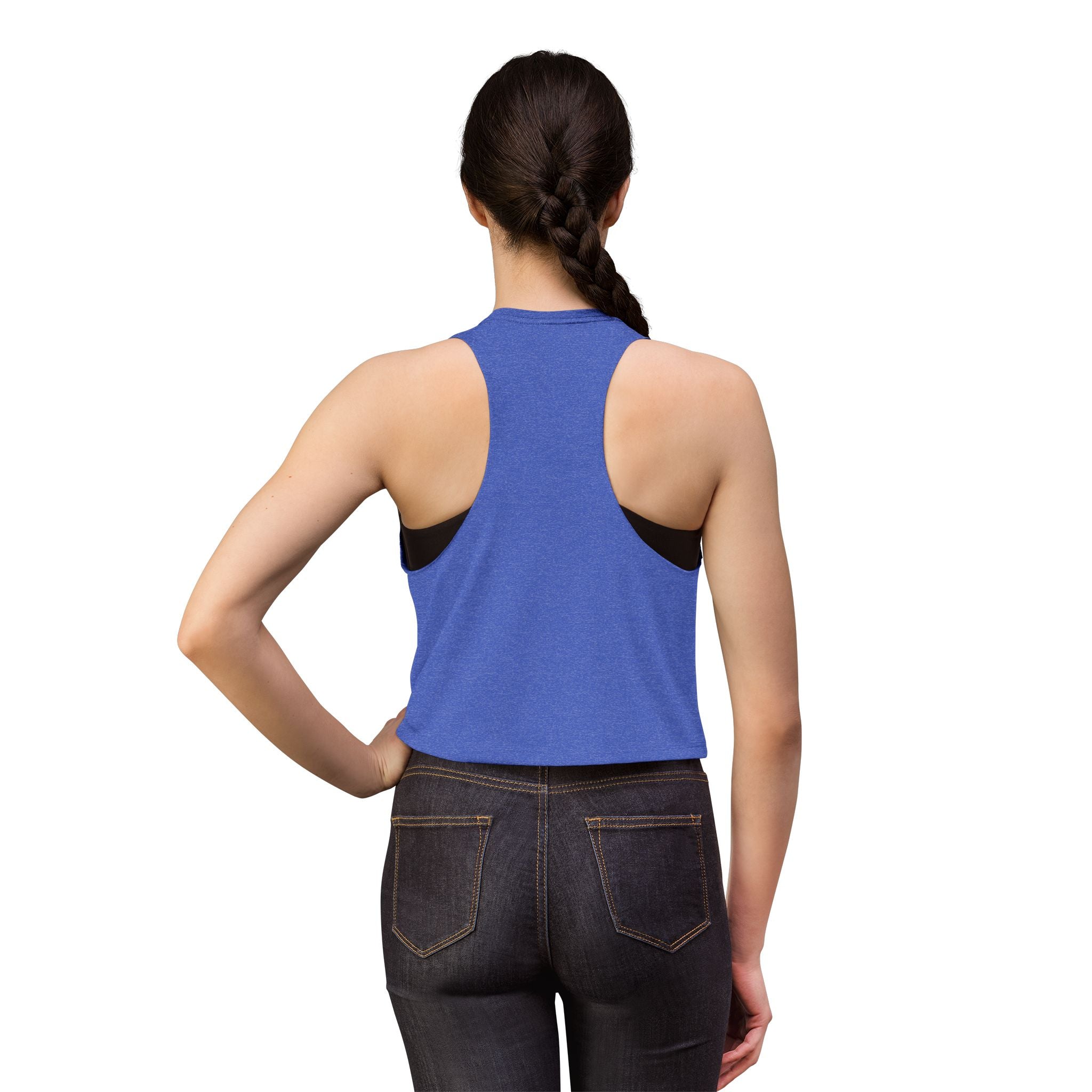 Torn Down Built Stronger Crop Top — Isaiah 61:4 Christian Faith Tank