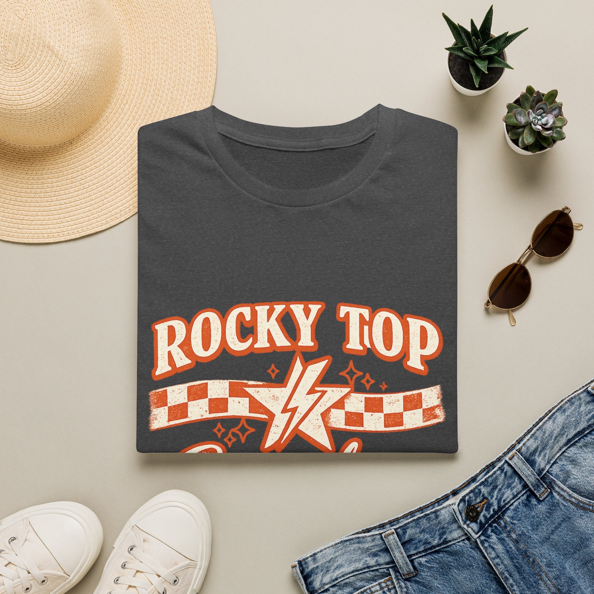 Rocky Top Saturdays T-Shirt — Vintage Tennessee Music & Tailgate Tee