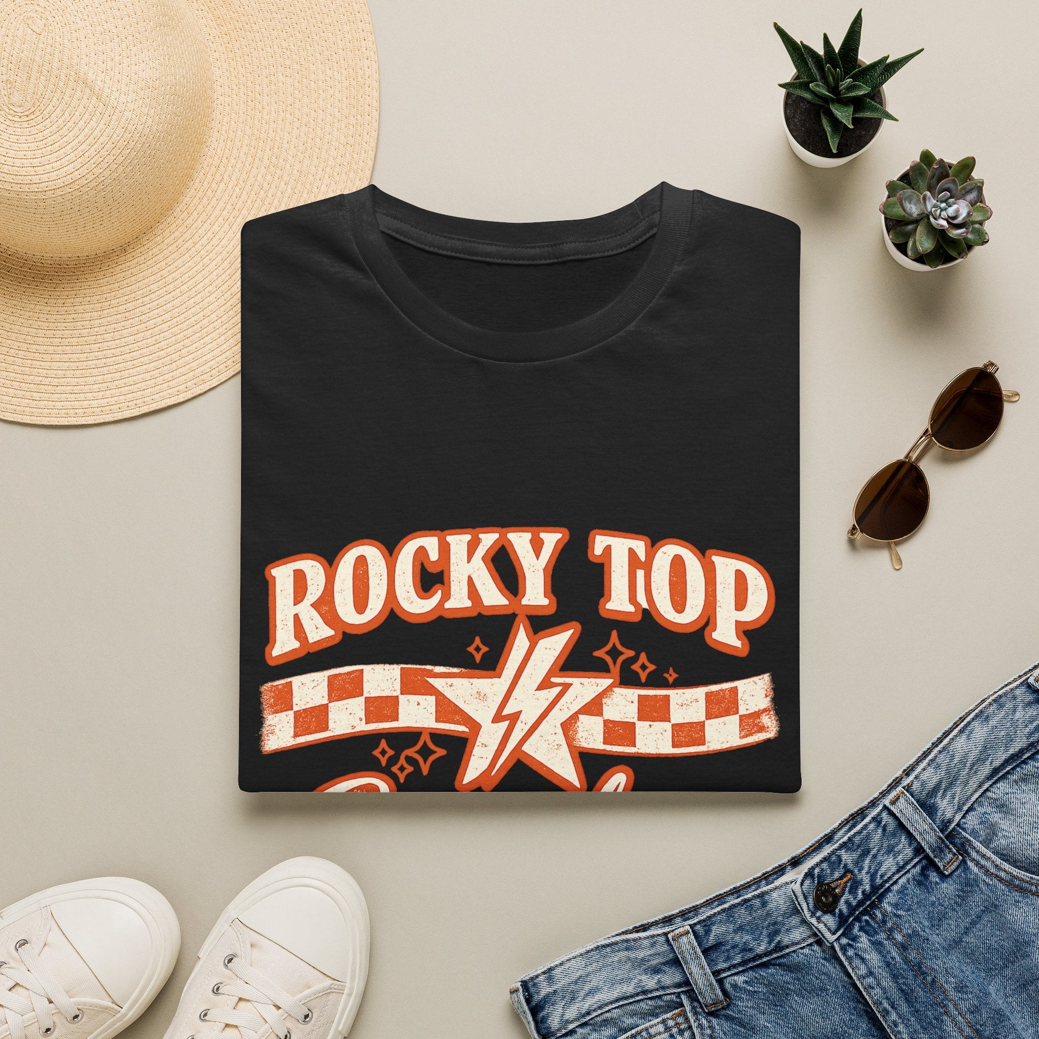 Rocky Top Saturdays T-Shirt — Vintage Tennessee Music & Tailgate Tee