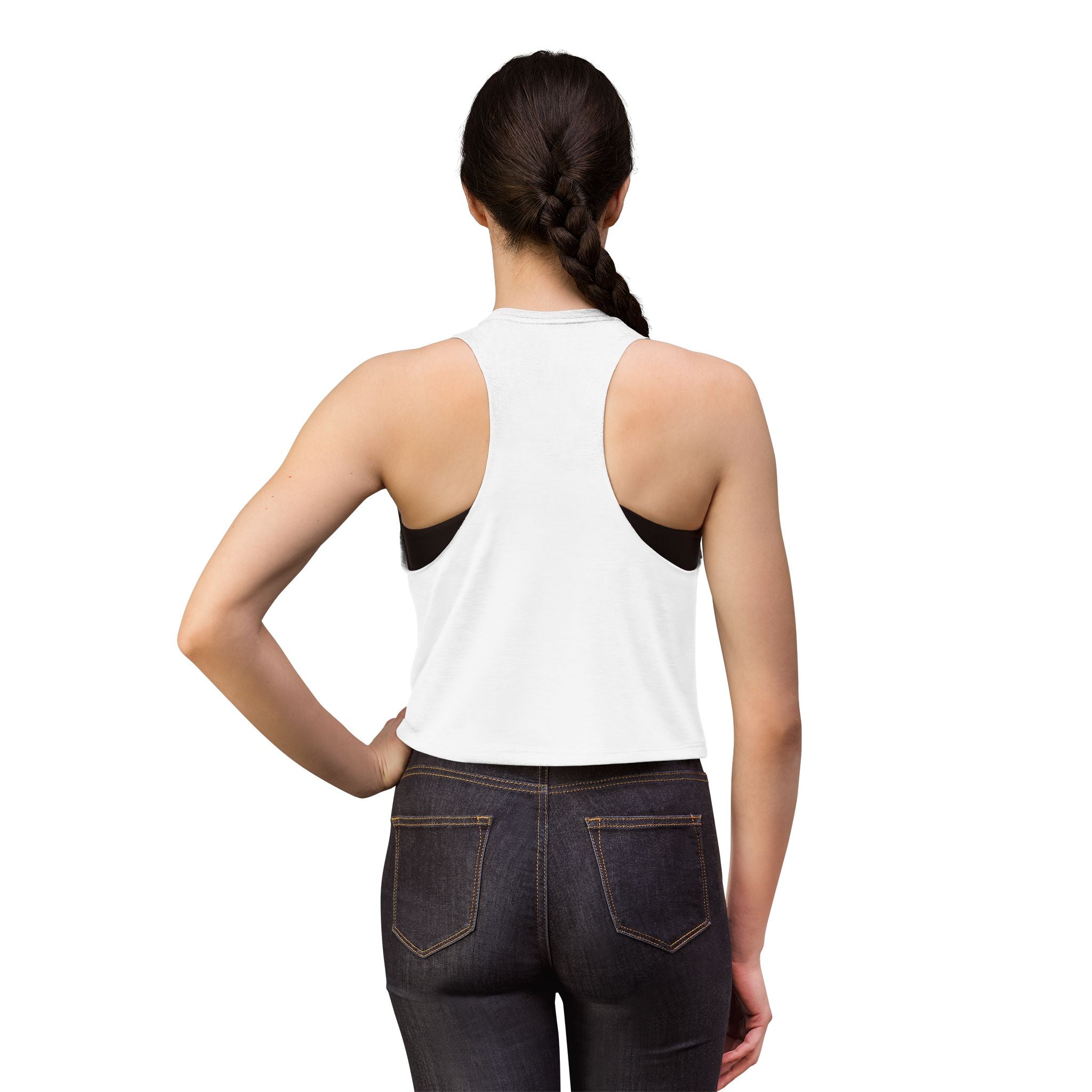 Torn Down Built Stronger Crop Top — Isaiah 61:4 Christian Faith Tank